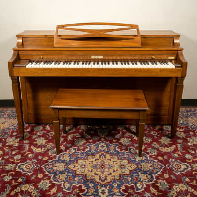 Baldwin Howard Spinet Piano | Satin Walnut | SN: 972050 image 2