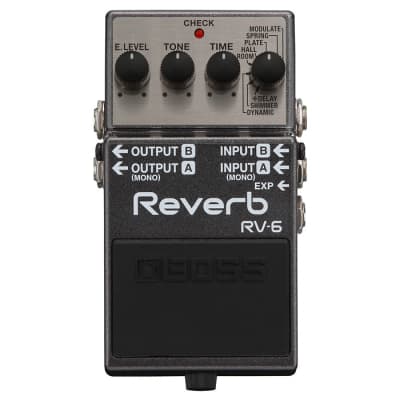 BOSS RV-6 Digital Delay and Reverb Pedal for sale