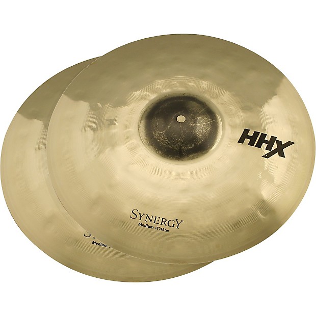 Sabian 17" HHX Synergy Medium Concert Cymbals (Pair) image 1