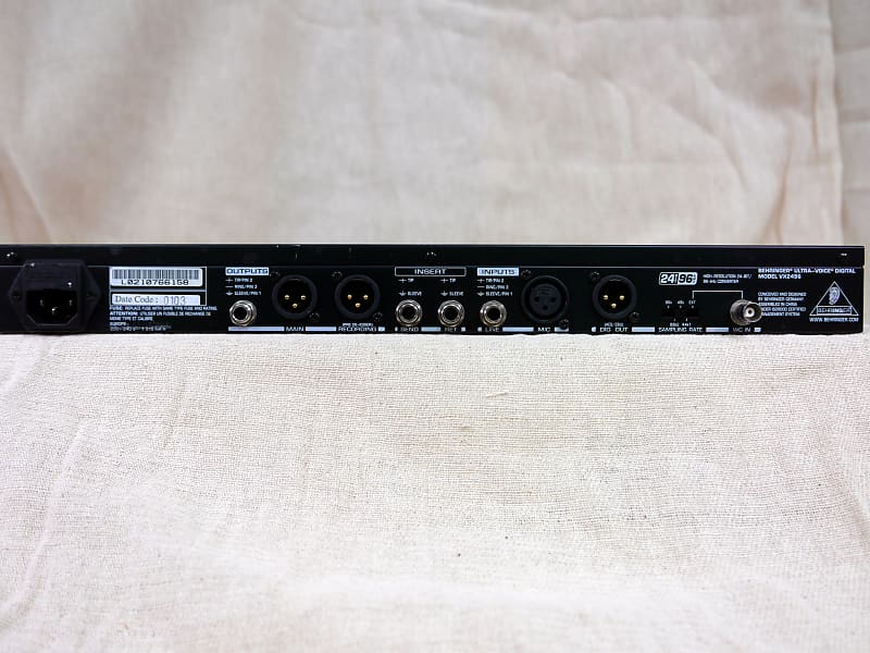Behringer VX2496 Ultra-Voice Digital Voice Channel | Reverb