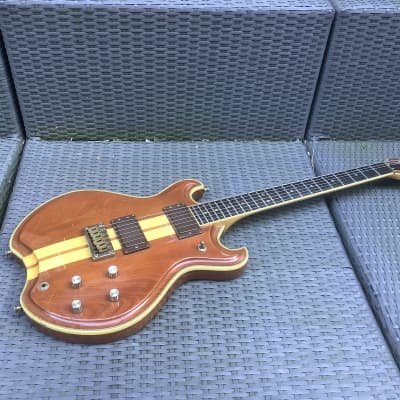 El Maya EM-1300 Neck through / vintage guitar / Japan 70’s / alembic style image 6