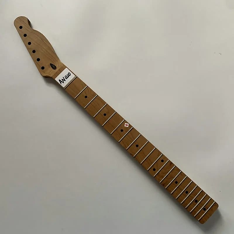 Roasted Maple Wood Telecaster Tele Style Guitar Neck And Reverb 4312