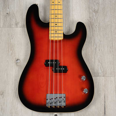 Fender Aerodyne Special Precision Bass, Maple Fretboard, Hot Rod Burst image 1