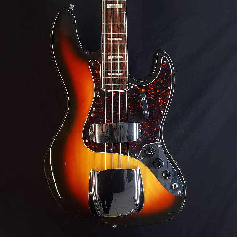 70´s Greco jazz bass guitar vintage 黒系