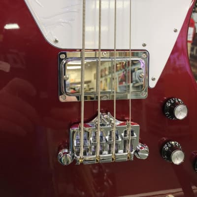 Gibson Thunderbird Bass Sparkling Burgundy, Non-Reverse Headstock with Case image 4