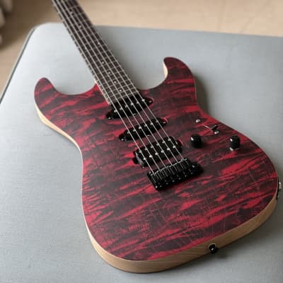 Saito S-622 SSH with Rosewood in Red Granite 232289 for sale