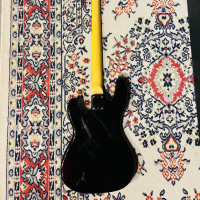 1986 Hohner PJ Bass FL Fretless - Black image 11