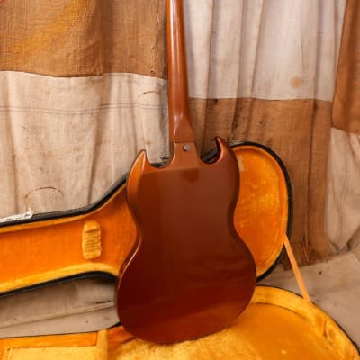 Gibson Melody Maker Bass 1968 - Sparkling Burgundy Metallic image 8