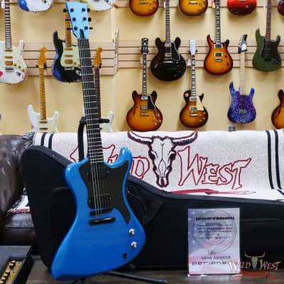 2018 Dunable Guitars R2 Pelham Blue with Barek Nuckle Ragnarok Pickups Owned by Misha Mansoor (Periphery) image 5