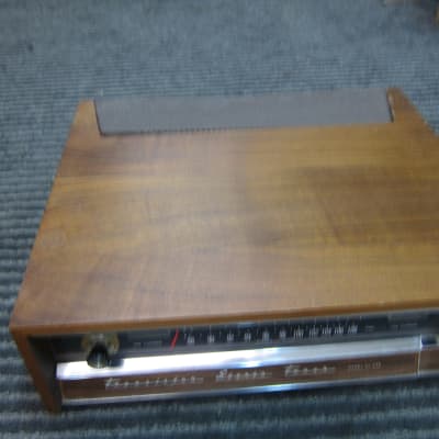 Vintage Heathkit AJ-43D Am/Fm Stereo Analogue Tuner, Wood Cabinet Very Cool Retro Look, Working, Tuner Dial not working for FM, but Tunes 1960s - Wood image 5