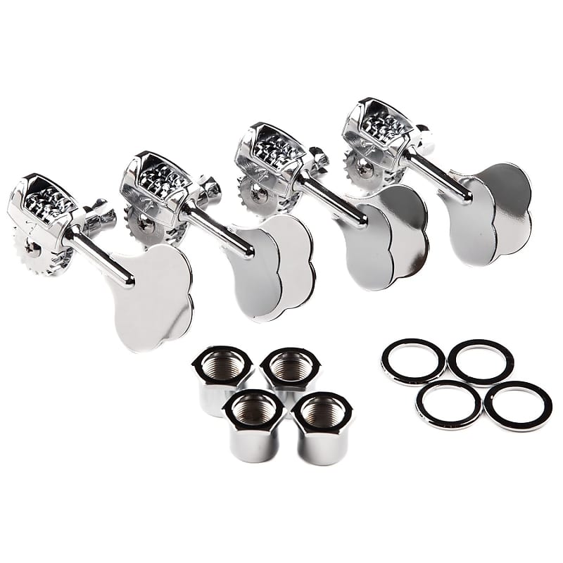 American Standard/Deluxe Bass Guitar Tuners Rh Set, Chrome Reverb