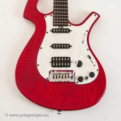 Parker Fly P-38 Trans Red MIK Fishman Piezo Bridge image 6