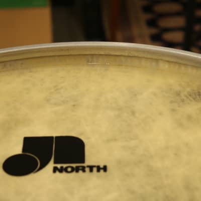 Original Vintage North Drums 22" Bass / Kick Drum Head image 15