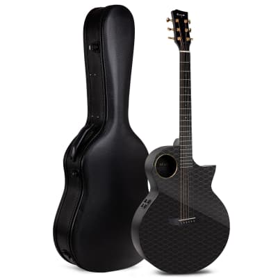 Enya X4 Pro Carbon Fiber 2023 AcousticPlus® Guitar Cutaway (4/4) for sale