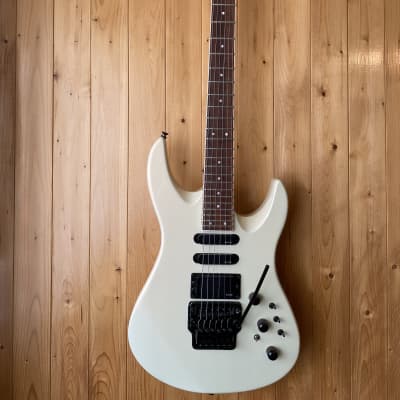 Rare'' 1989 Yamaha RGX612A, Pearl white Metallic, HSS Active