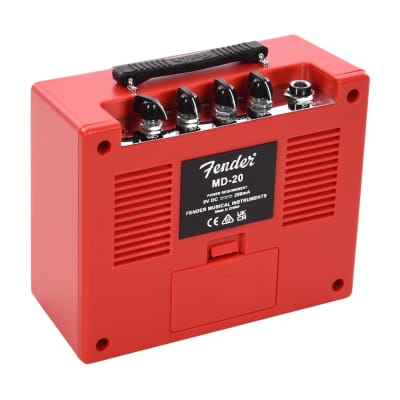 Fender MD20 Mini Deluxe Amplifier - Texas Red image 3