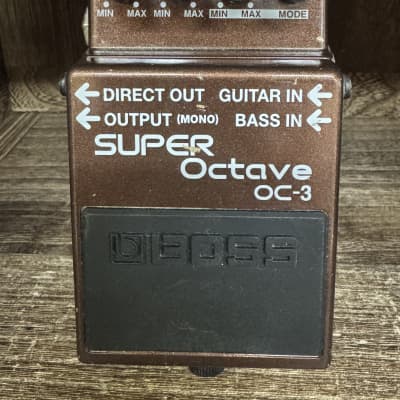 Reverb.com listing, price, conditions, and images for boss-oc-3-super-octave