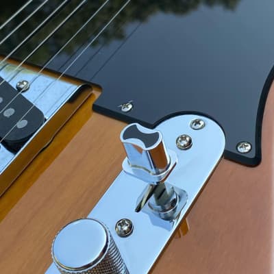 Telecaster Top Hat Switch Tip With Inlay image 3