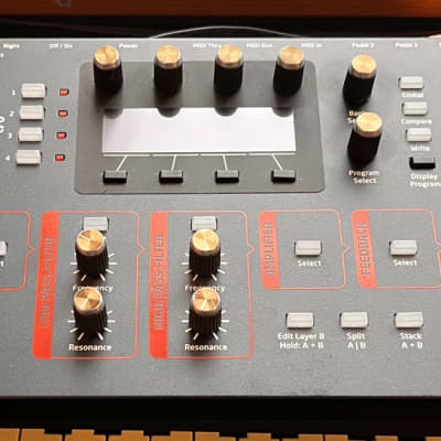 Dave Smith Instruments Prophet 12 Desktop 12-Voice Polyphonic Synthesizer 2014 - Present - Black with Wood Sides