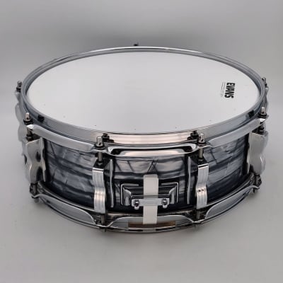 Used Ludwig Classic Maple Snare Drum 14x5 Sky Blue Pearl image 3