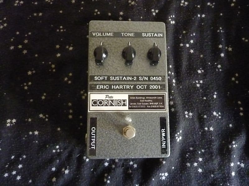 Pete Cornish SS-2 - early version / holy grail overdrive pedal!