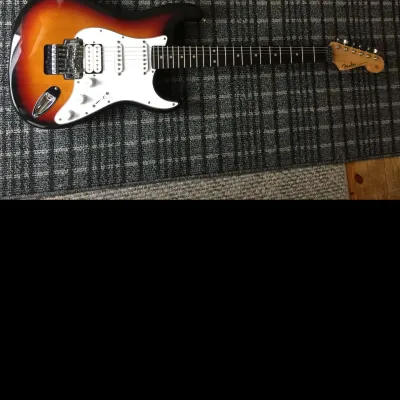 Fender  Stratocaster made in Japan 2001 2 Color Sunburst image 5