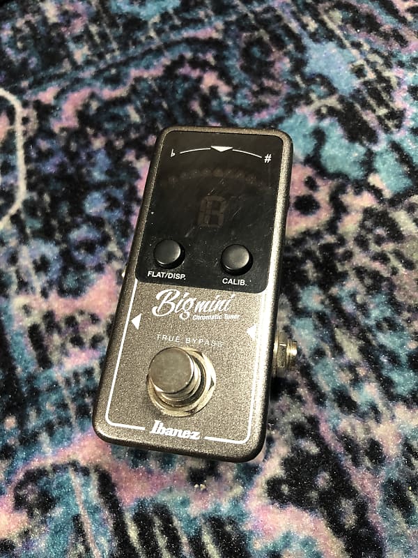 Ibanez Bigmini Mini Tuner Pedal 2010s - Black image 1