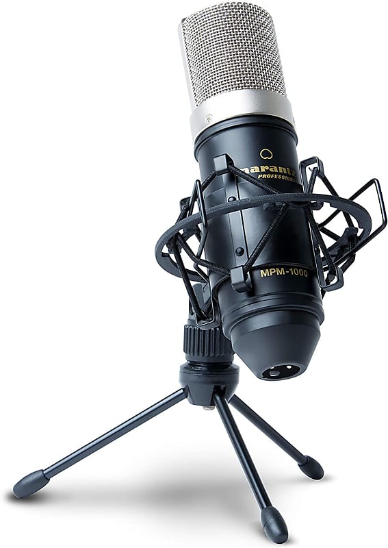 Marantz - MPM1000 - Studio Recording Condenser Microphone with Shockmount image 1