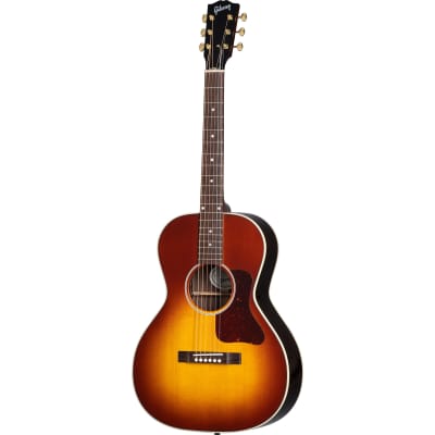 Gibson L-00 Rosewood 12-Fret Acoustic-Electric Guitar, Rosewood Burst, with Case image 2