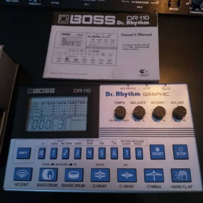 Boss DR-110 Dr. Rhythm Graphic Drum Machine