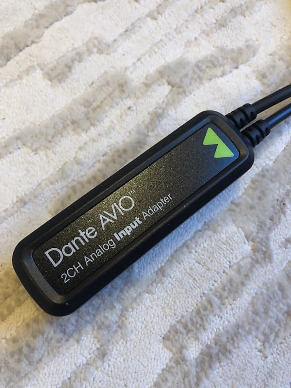 Audinate Dante AVIO Analog Input Adapter 2x0 | Reverb