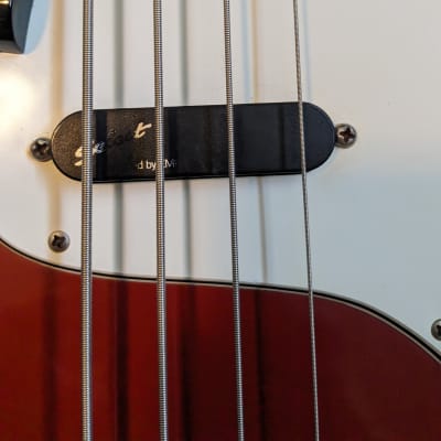 Fender Musicmaster Bass 1972 - 1975 - Dakota Red image 3