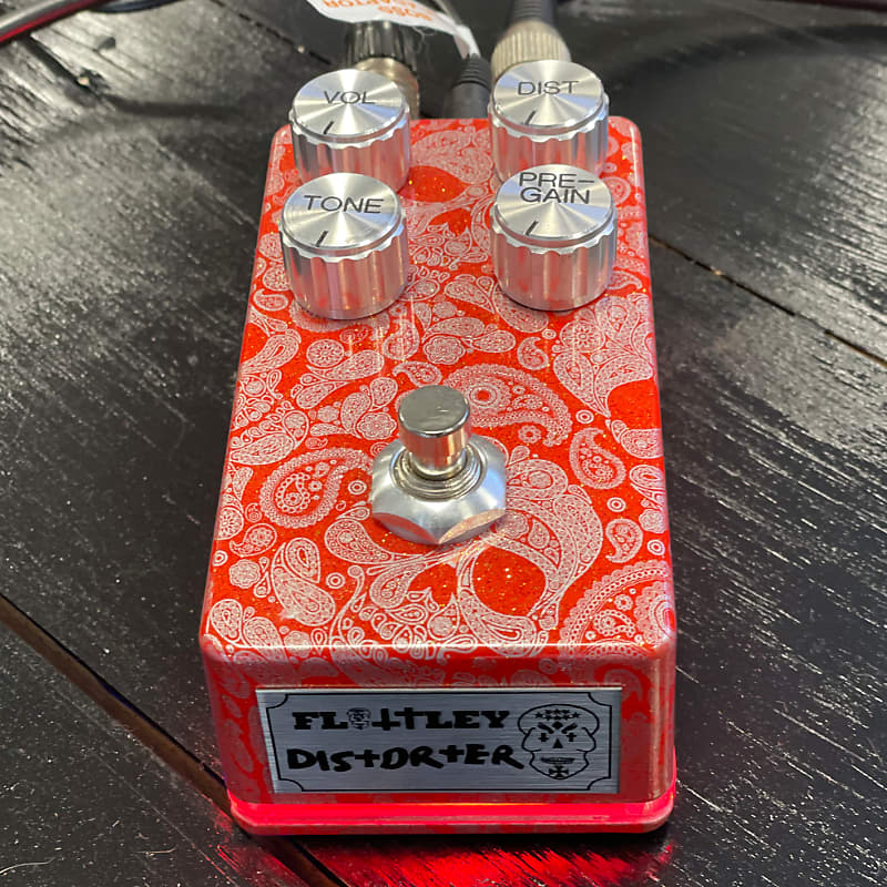 Flattley Distorter with Light Plate Distortion Pedal 2019 Reverb