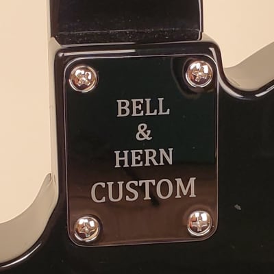 2021 Bell & Hern Custom Black On Black Keith Caster Custom made for Keith Richards image 9