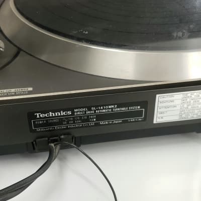 Technics SL-1410 mkII, présentation. - Audio Acoustique, platine vinyle
