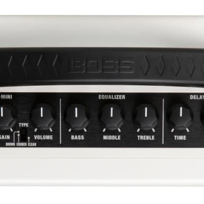 BOSS Katana Mini 7-W Guitar Amplifier Combo, White image 3