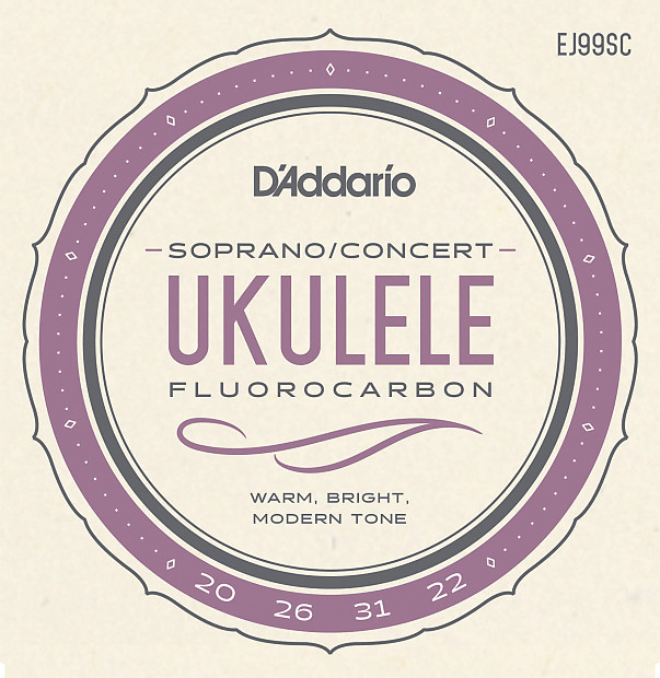 D'Addario EJ99SC Pro-Art√© Carbon Ukulele Strings, Soprano / Concert image 1