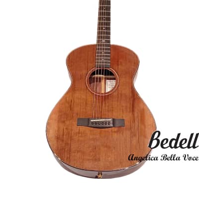 Bedell Angelica Bella Voce Orchestra Red Cedar & Indian rosewood handmade Built in Electronic Guitar for sale
