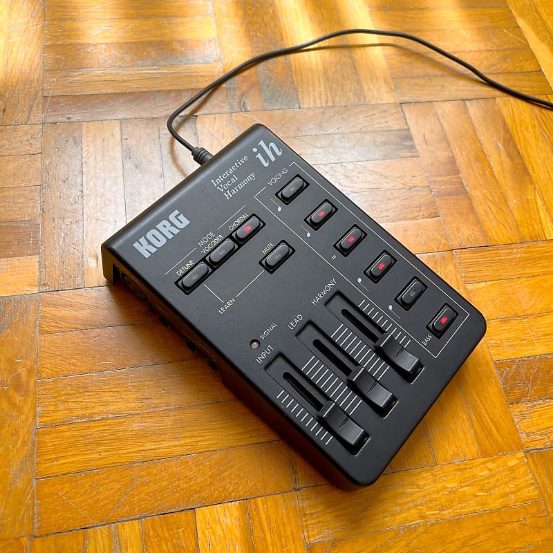 Korg IH Interactive Vocal Harmony (Canada, 1995) - Top Vocoder and Harmonizer with original power supply! image 1