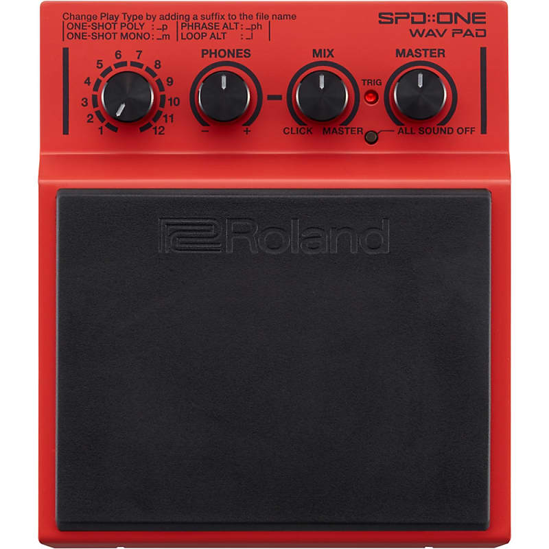Roland SPD ONE WAV Standalone Electronic Digital Percussion Drum Pad w/ USB MIDI image 1