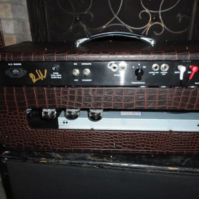Hamiltone " King Tone Consoul " NOS (head and cab) Ltd 100 W clone of SRV's Dumble with 2X12 Cab 1of50 made!! image 6