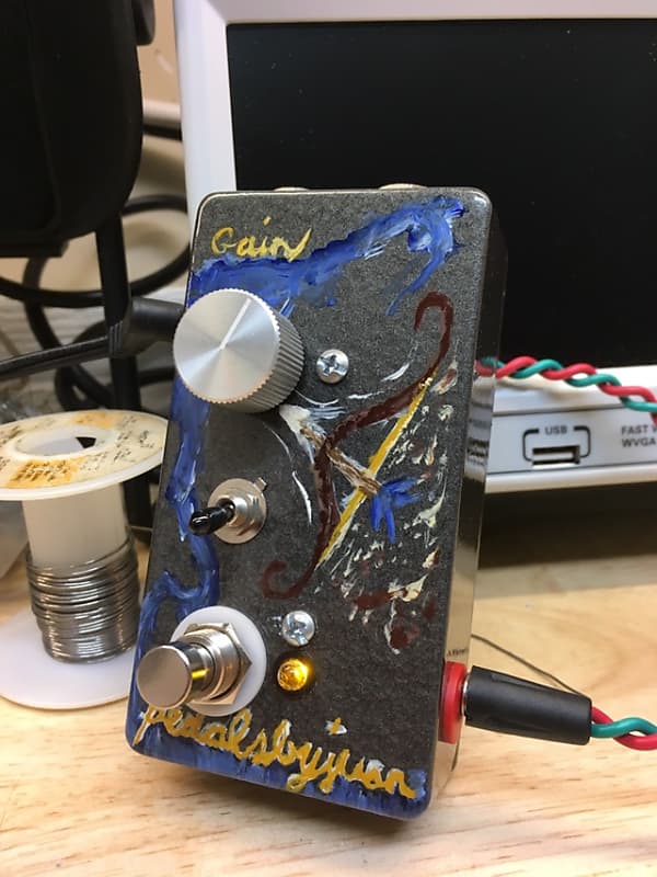 Pedals by Juan Rangemaster Clone 2019 Hand Painted image 1