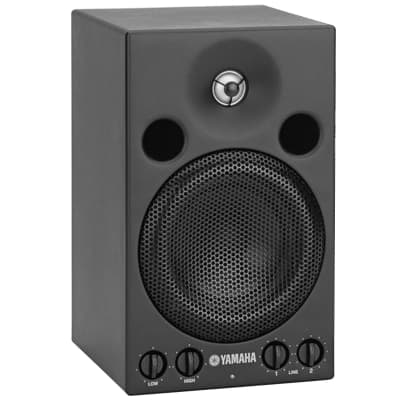 Yamaha MSP3 4" 2-Way Active Powered Studio Monitor Speakers w Stands & Cables image 3