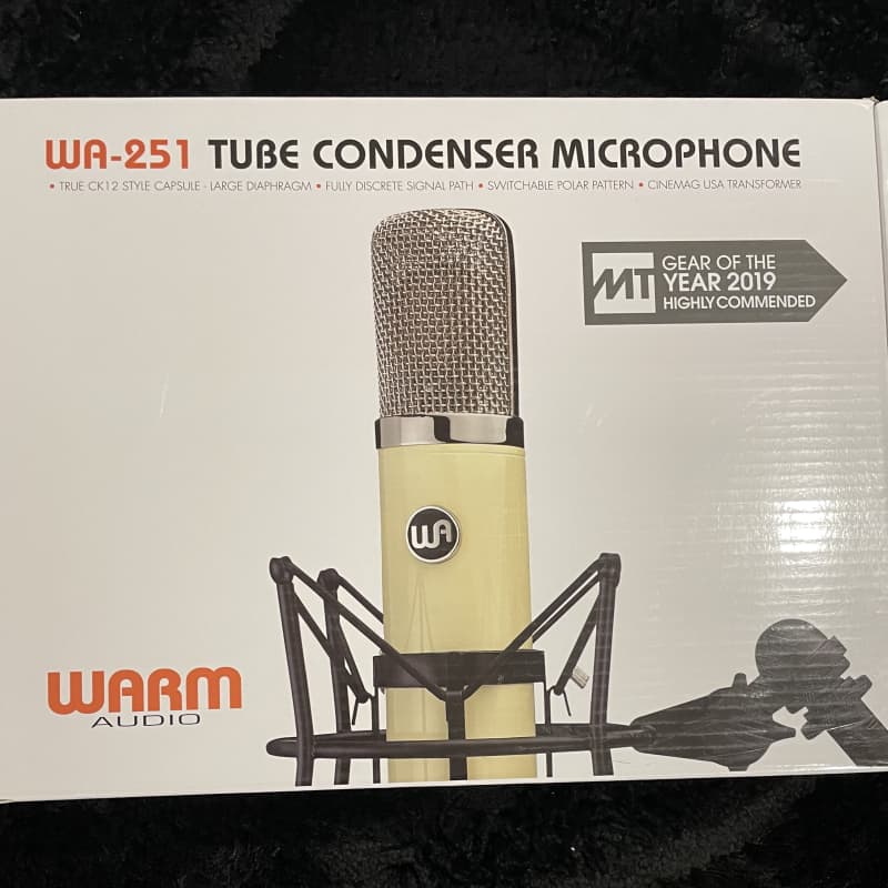 Warm Audio WA-251 Large Diaphragm Multipattern Tube Condenser