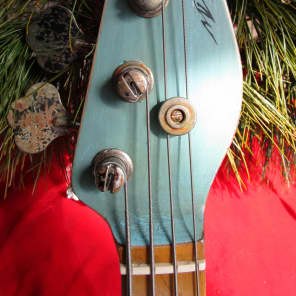 MDG 30" Short-scale Tele-style Bass demo/Relic'd, hand-made-In-USA: The Guitar-Player's Bass! image 3