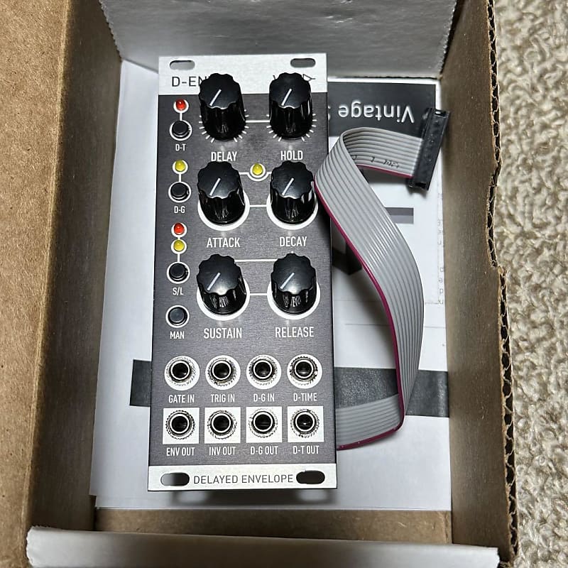 VINTAGE SYNTH LAB DENV ADSR with Delay and Hold Reverb