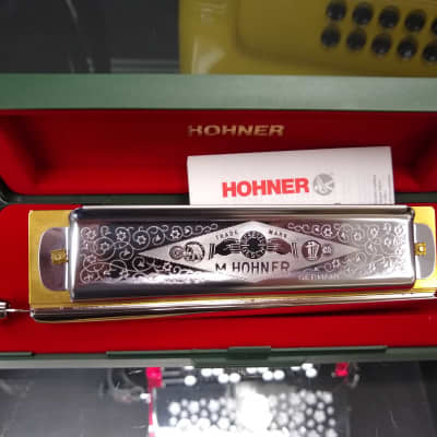 Hohner Super Chromonica key of A Harmonica image 1