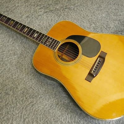 Rare Vintage YAMAKI 1970's Acoustic Guitar F-160 ALL Solid body Made in Japan image 24