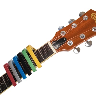 Premium Quality Guitar Capo Quick Easy Change Release Trigger Clamp Colour UK Black image 7