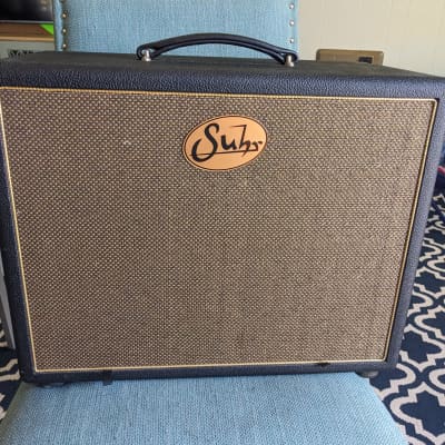 SUHR 1X12 SPEAKER CABINET black and gold with Warehouse Veteran 30 for sale